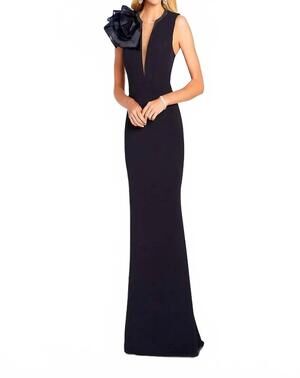NEW CAMERON BLAKE mother of the bride gown in midnight